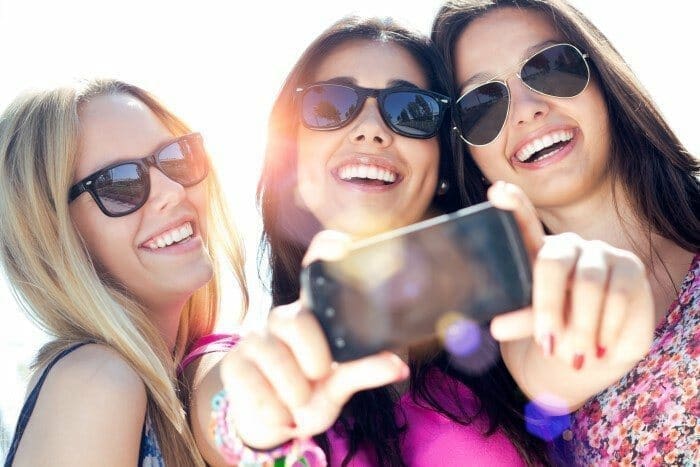 smiling girls